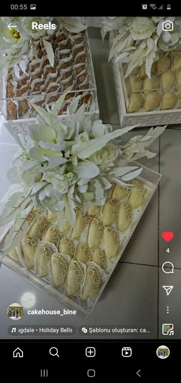 Tortlar: Butun Nov sirniyyatlarin və Tortlarin sifariwle hazirlanmasi.Sifaris — 11