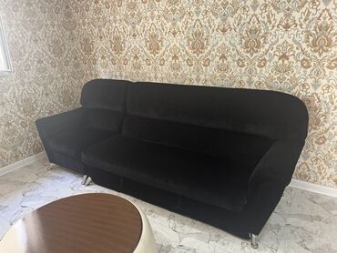 Künc divan, Açılan, Bazasız, Vеlur parça, Çatdırılma yoxdur