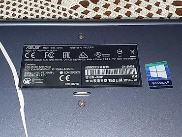 ASUS: Proizvođač: Asus Model: VivoBook S510U Procesor: Intel(R) — 7