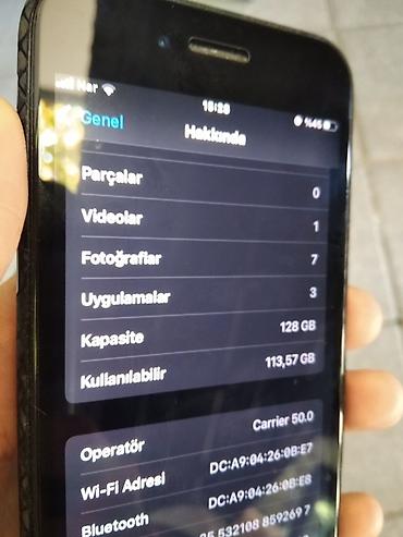 iphone 7s plus: IPhone 7, 128 GB, Qara, Barmaq izi — 4