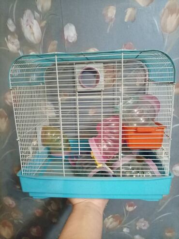 продам клетку: Клетка для хомяка/малых грызунов с игровым тоннельным комплексом. -