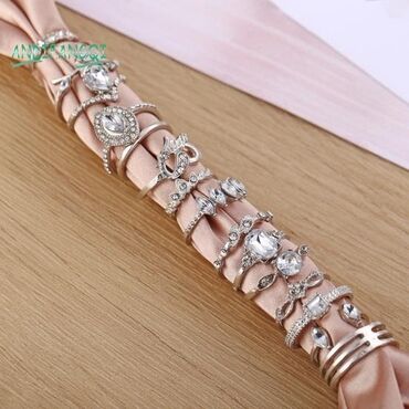 Prstenje: Set prstenja tibetansko srebro 1200 din — 7