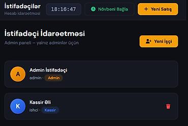 Kassa avadanlığı: POS/Kassa sistemi – pərakəndə satış üçün tam həll Xüsusiyyətlər: - — 7