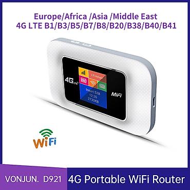 4g data kart: 4G LTE MiFi Cib Wi‑Fi Routeri - Dünya üzrə işləmə: Asiya, Afrika — 7