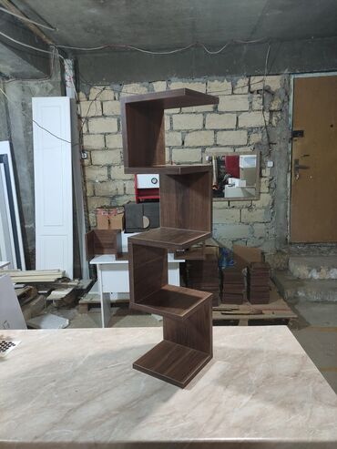 Rəflər: Aksesuar rəfi, Corner shelf — 9