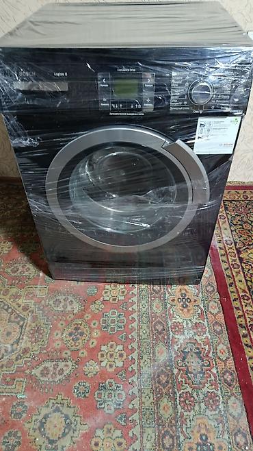 soba bosch: Bosch Logixx 8 önyükləməli paltaryuyan maşın - Rəng: qara korpus — 1