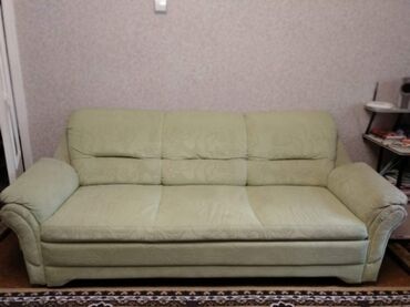 диван из палет: Срочно продается набор мягкой мебели. Диван раскладной: Длина 220