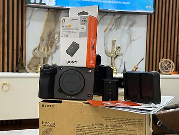 camera sony 1000: Sony Cinema Line FX3 – Full-Frame kino kamerası (E-mount) Paketdə: - — 8