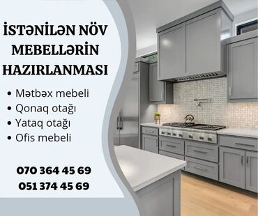 Mətbəx mebeli: Mebellərin hazırlanması və təmiri