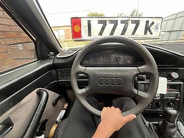 Унаа сатуу: Audi 100: 1989 г., 1.8 л, Кол менен иштөөчү, Бензин, Седан — 6