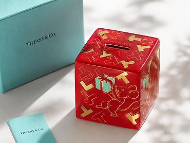 Декор и интерьер: Копилка Tiffany & Co. (ограниченная серия) - Кубическая копилка — 1