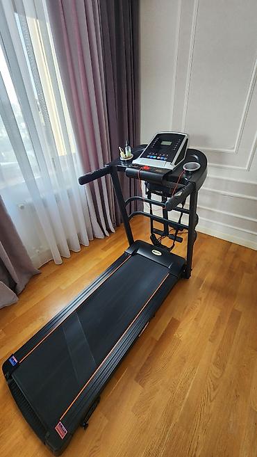 qaçış ternajoru: Qaçış trenajoru – çoxfunksiyalı ev fitnes aparatı - Elektrikli qaçış — 1