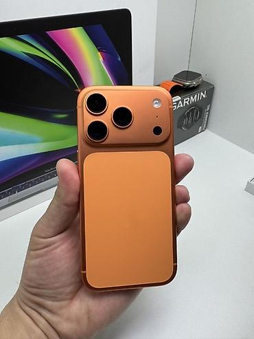 Apple iPhone: IPhone 17 Pro Max, Новый, 256 ГБ, Оранжевый, Зарядное устройство, Защитное стекло, Чехол, В рассрочку, 100 % — 7