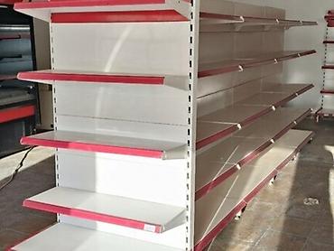 dekor ev: Mağaza/grocery üçün orta gondola rəf sistemi - Modul konstruksiya — 2