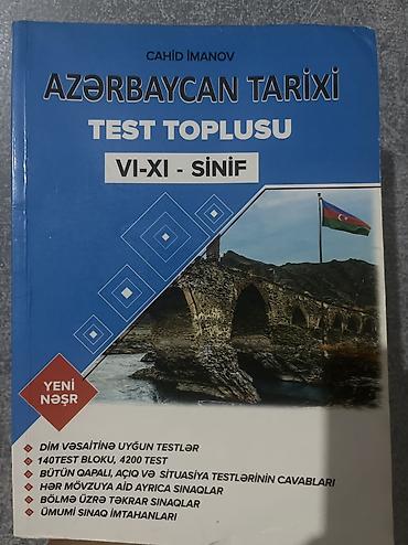 sevda bəxtiyar əlifba pdf: Cahid Imanov - Tarix Test Topluları (VI-XI sinif) Paketde 2 kitab: 1) — 1