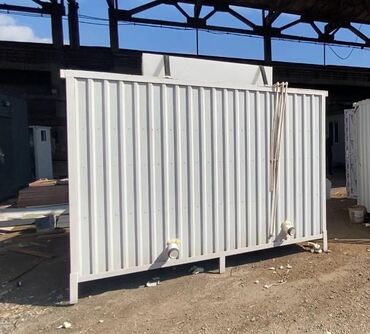 konteyner 40 tonluq: 2 kabinli konteyner tualet