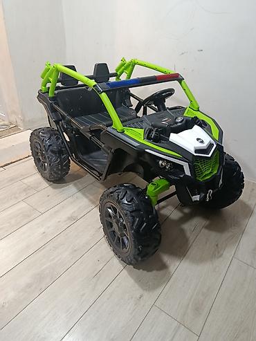 cesqa masin: Uşaq üçün elektrikli UTV tipli ride-on maşın ela vəziyyətdedir iki — 5