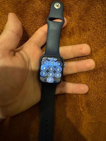 könək: İşlənmiş, Smart saat, Apple, Sensor ekran, rəng - Mavi — 1