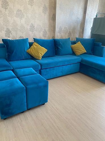 Угловые диваны: Угловой диван, С ящиками — 17