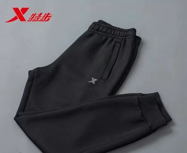 спортивные штаны мужской: Брюки L (EU 40), цвет - Черный