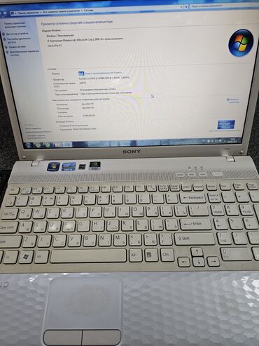 кампютер ноутбук: Ноутбук, Sony, Б/у, Для работы, учебы
