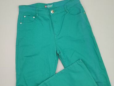 zielone bluzki dziewczęca: Jeansy, L, stan - Dobry