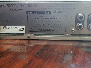 tn tene: ONKYO integrisano stereo pojačalo A-05 Opis: - Japansko integrisano — 3