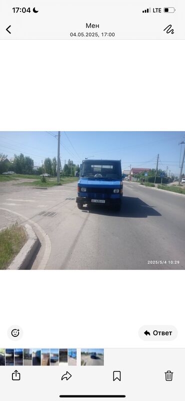 спринтер линиясы менен: Mercedes-Benz Спринтер: 1989 г., 2.3 л, Механика, Дизель, Бус