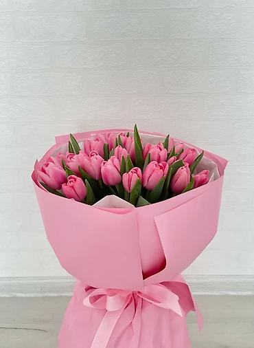 Букеты из живых цветов: Тюльпаны — стильные букеты и одиночные стебли - Разновидности — 10