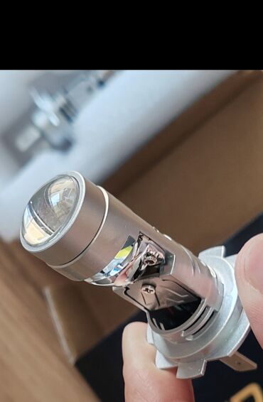 led lupa h4: Lupalı Led H7 blijniy cüt, Təptəzə, lupalı olduğu üçün cəriməsi yoxdu