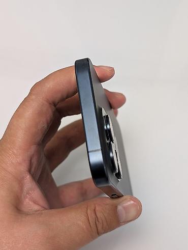 poco x 2: IPhone 15 Pro, Б/у, 256 ГБ, Blue Titanium, Защитное стекло, 92 % — 5