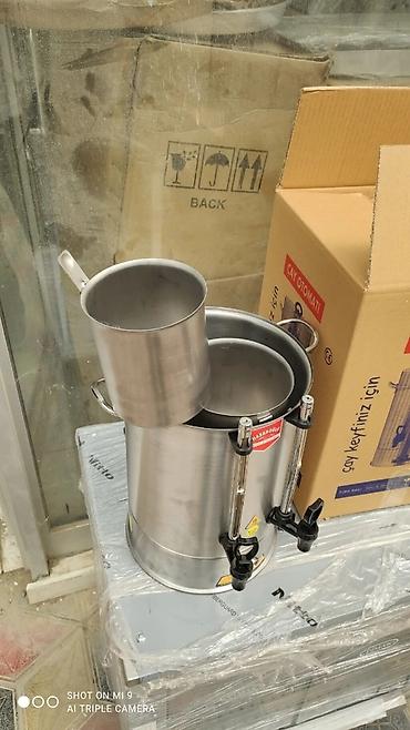 toklu samovar: Elektrikli Somavar Hasanoglu Türkiyə istehsali Professional modellər — 4