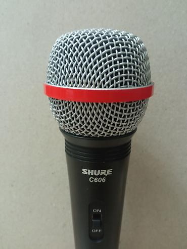 airpods pro max: Shure C606 dinamik vokal mikrofonu - Tip: Dinamik, əl mikrofonu - — 1
