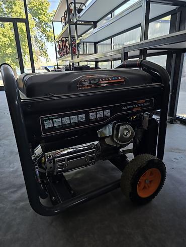 Генераторы: Бензиновый генератор AGM Power 8000/8300 Описание: - Переносной — 6