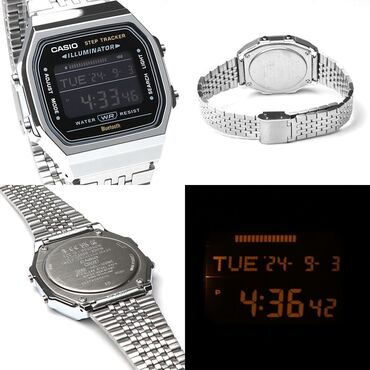 agilli saat usaq ucun: Новый, Наручные часы, Casio, цвет - Серебристый