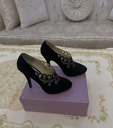 zamuj: Qadın klassik ayaqqabısı – Avante Moda - Rəng: qara - Model — 6