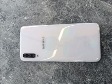 Samsung: Samsung A50, 64 GB, rəng - Ağ, Barmaq izi