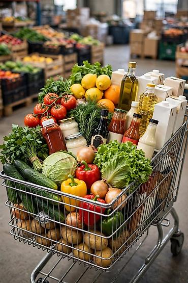 фрукт: Продуктовая корзина / набор повседневных продуктов для дома. В набор — 1