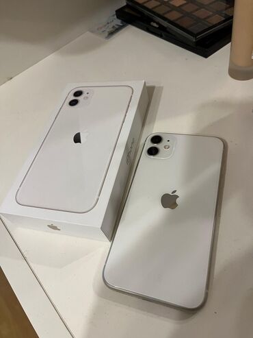 ipone mini: IPhone 11, Ağ, Face ID