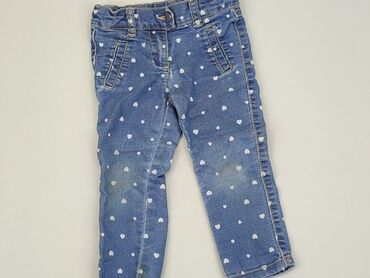 hilfiger jeansy: Spodnie jeansowe, Benetton, 1.5-2 lat, 92, stan - Dobry