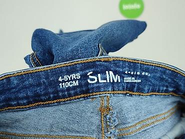 boho top: Spodnie jeansowe, DenimCo, 4-5 lat, 104/110, stan - Bardzo dobry — 4