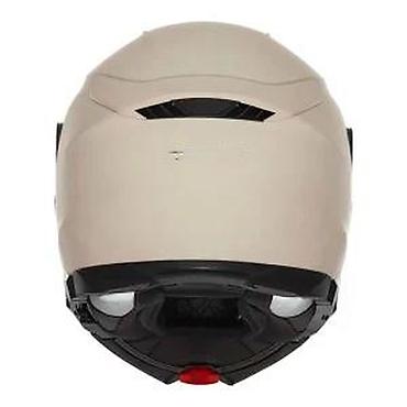 Oprema za bicikliste: Integralna motoristička kaciga – bež mat - Tip: integralna — 10