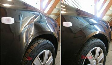 Digər avto xidmətlər: Avtomobil kuzovu bükülmə və əziklərinin boya vurulmadan bərpası (PDR) — 2