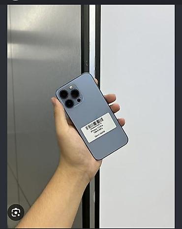 Мобильные телефоны: IPhone 13 Pro, 512 ГБ. Смартфон в синем цвете с плоскими гранями и — 1