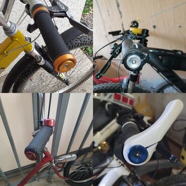 аксессуары для велика: Концевая заглушка для руля велосипеда, алюминиевая крышка для руля