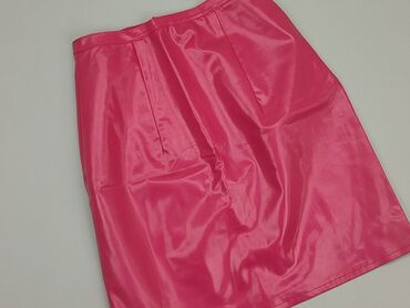 spódnice plisowane różowa midi: Skirt, S (EU 36), condition - Good