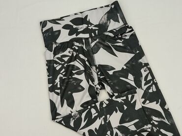 legginsy wyszczuplające brzuch: SZACHOWNICA, Legginsy Sportowe damskie, rozmiar L