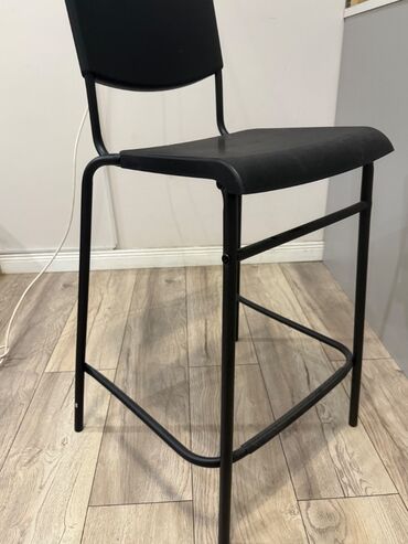 стул барный: Продам полу барные стулья ИКЕА Стиг 64 см, две штуки, черные, по 3000