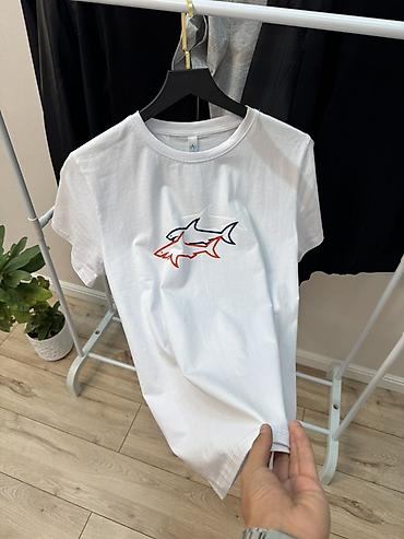 Футболки: Мужская футболка, S, M, L, Paul Shark, Новый, цвет - Белый, Самовывоз, Платная доставка — 4