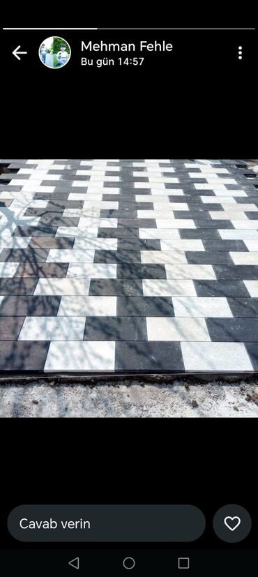 Beton plitələr: Bakı daş döşəmə plitələri – dekorativ və funksional həllər Məhsul: - — 12